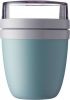 MEPAL  Voedingsmiddelbakje Lunchpot Ellipse nordic green 500 + 200 ml Groen Gr.380ml-750ml online kopen