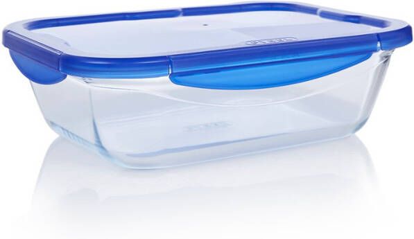 Pyrex Vershoudbak Cook & Go 3, 3 Liter Glas Transparant online kopen