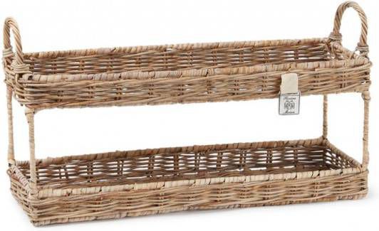 Haan Diplomatie Gepensioneerde Riviè, ra Maison Double Tray opbergmand 40 x 12 cm - Receptenvandaag.nl webshop Haan Diplomatie Gepensioneerde Riviè, ra Maison Double Tray opbergmand 40 x 12 cm - Receptenvandaag.nl webshop