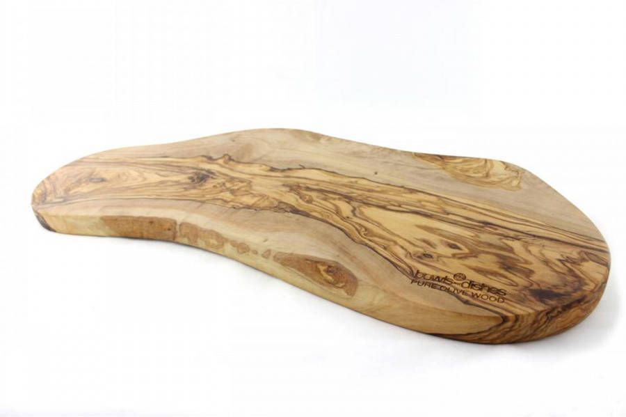 Bowls and Dishes Pure Olive Wood Tapasplank Olijfhout 45 50 Cm online kopen