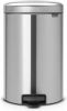 Brabantia Newicon Pedaalemmer 20 Liter Met Kunststof Binnenemmer Matt Steel online kopen