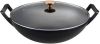 Buccan Hamersley Gietijzeren wokpan 36cm Zwart online kopen