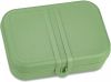 Koziol Lunchbox met Verdeler, Organic, Blad Groen | Pascal online kopen