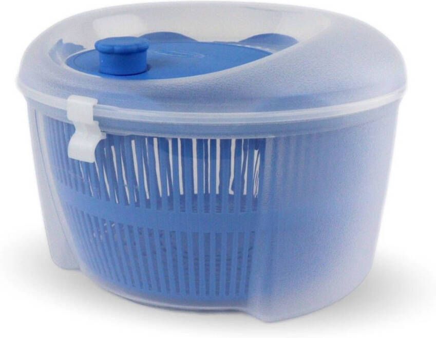 Orange85 Slacentrifuge Slazwierder Vergiet Rucola Blauw Transparant 4, 5 Liter Plastic online kopen