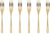 Sambonet gebaksvorkjes Taste goud set van 6 online kopen