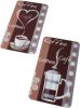 Bpc living bonprix collection Fornuisafdekplaten met koffiemotieven (2-dlg. set), bruin/multicolor online kopen