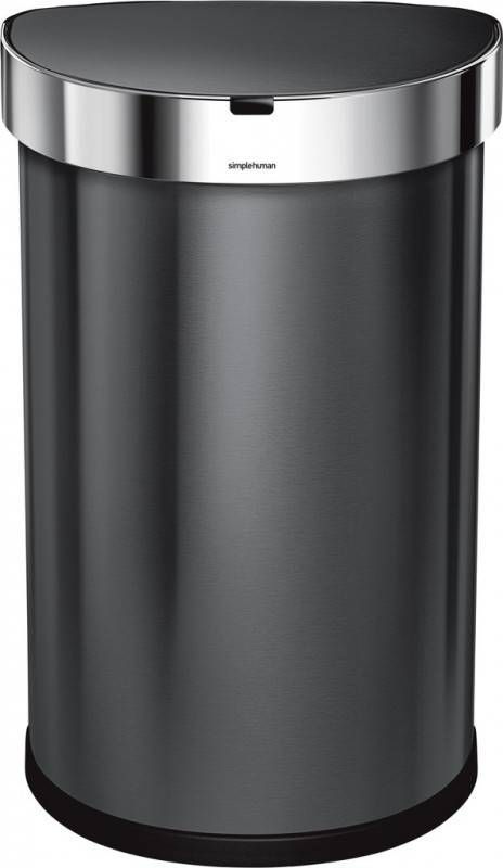 Simplehuman Afvalemmers - Afvalbak 6 l, gebrosteld rvs CW1834CB