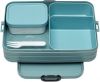 MEPAL  Voedingsmiddelbakje Bento Lunchbox nordic green tabblad large 1500 ml Groen online kopen