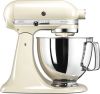 KitchenAid Artisan mixer keukenrobot 4, 8 liter 5KSM125EAC Amandelwit online kopen