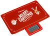 Diversen Bestron AKS300C Merry Christmas Digitale Keukenweegschaal Rood online kopen