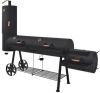 VIDAXL Houtskoolbarbecue met onderplank XXXL zwart online kopen