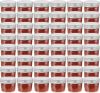 VIDAXL Jampotten met zilverkleurige deksels 48 st 110 ml glas online kopen