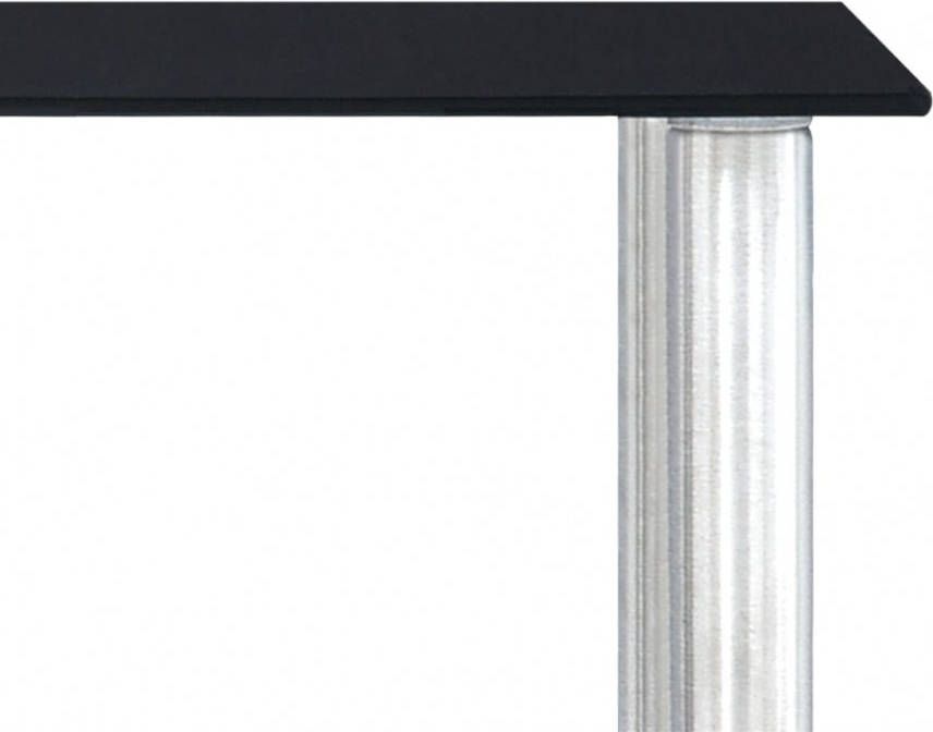 VidaXL Keukenschap 45x16x26 cm gehard glas zwart online kopen