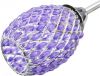 VidaXL Plafondlamp Met Paarse Kristallen Acryl Kapjes(3 X G9 ) online kopen
