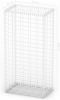 VidaXL Steenkorf Gabion mand met deksel en gegalvaniseerde draad 100x50x30 cm online kopen