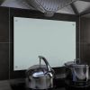 VidaXL Spatscherm keuken 70x50 cm gehard glas wit online kopen