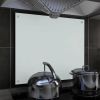 VidaXL Spatscherm keuken 70x60 cm gehard glas wit online kopen