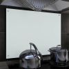 VidaXL Spatscherm keuken 80x60 cm gehard glas wit online kopen