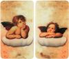 Wenko Set van 2 afdekplaten Raphael engetjes Multicolor online kopen