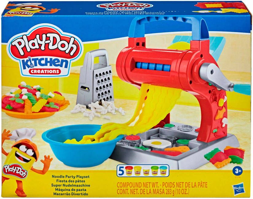 Play Doh pastamachine kitchen creations klei 15 delig online kopen