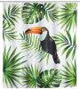 Wenko Douchegordijn Tucan Hoogte 200 cm, textiel(polyester ) online kopen