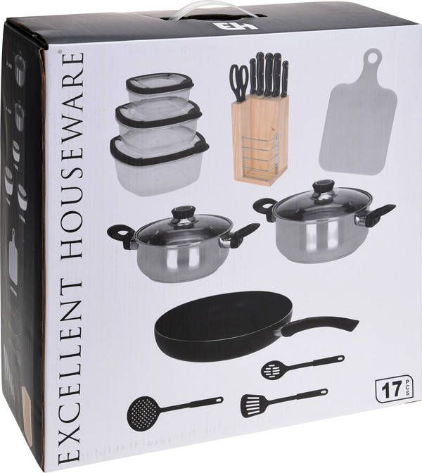 Excellent Houseware 17 delige Keuken Starter Set online kopen