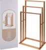 Bathroom Solutions Handdoekenrek met 3 stangen bamboe online kopen