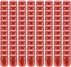 VidaXL Jampotten met rode deksels 96 st 230 ml glas online kopen