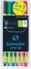 Schneider Fineliner Set Line up 0, 4 Mm 16 Cm Rubber 6 Stuks online kopen
