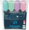 Schneider markeerstift Job 150, etui van 4 stuks in geassorteerde kleuren online kopen