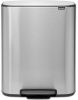 Brabantia Bo Pedaalemmer 60 Liter Met Kunststof Binnenemmer Matt Steel Fingerprint Proof online kopen