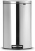 Brabantia Flatback+ Pedaalemmer 40 Liter Met Kunststof Binnenemmer Matt Steel Fingerprint Proof online kopen