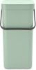 Brabantia Sort & Go Afvalemmer/Opberger 16 L Mintgroen online kopen