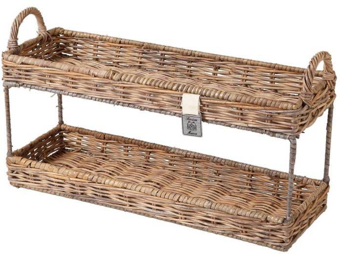 Haan Diplomatie Gepensioneerde Riviè, ra Maison Double Tray opbergmand 40 x 12 cm - Receptenvandaag.nl webshop Haan Diplomatie Gepensioneerde Riviè, ra Maison Double Tray opbergmand 40 x 12 cm - Receptenvandaag.nl webshop