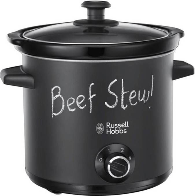 Russell Hobbs Chalkboard slow cooker 3, 5 liter 24180 56 -  Receptenvandaag.nl webshop