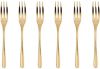 Sambonet gebaksvorkjes Taste goud set van 6 online kopen